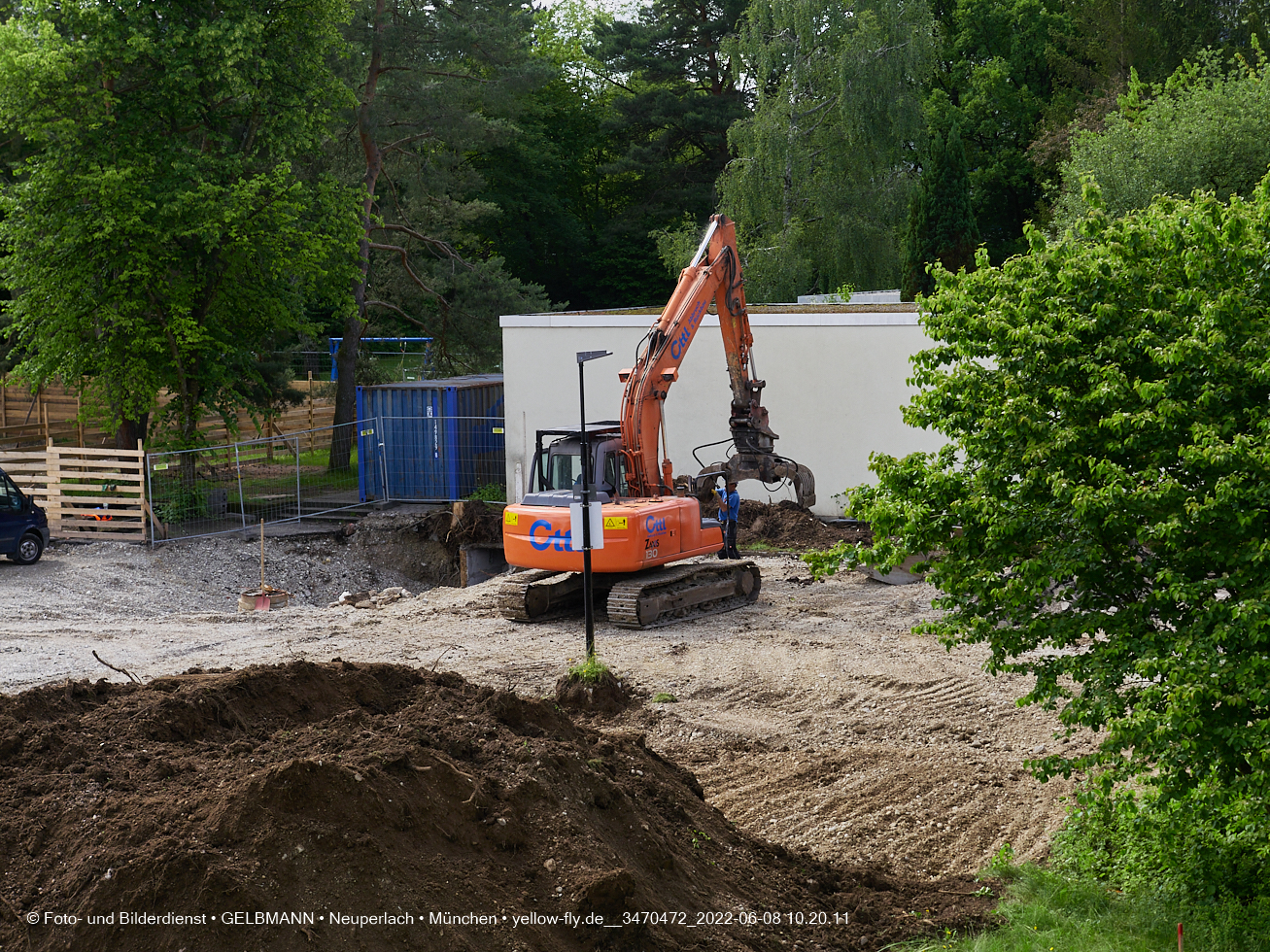 08.06.2022 - Baustelle zur Mütterberatung und Haus für Kinder